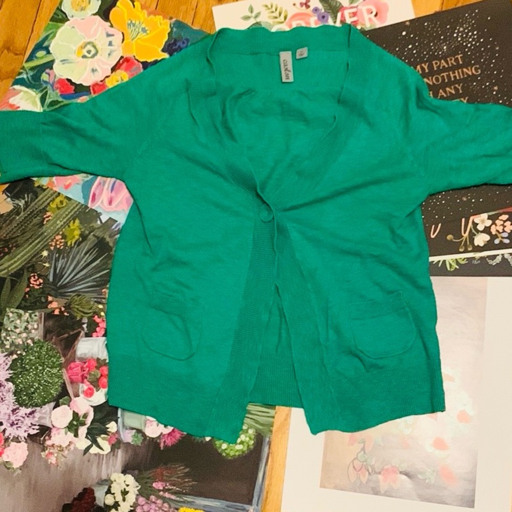 Caslon cute button cardigan